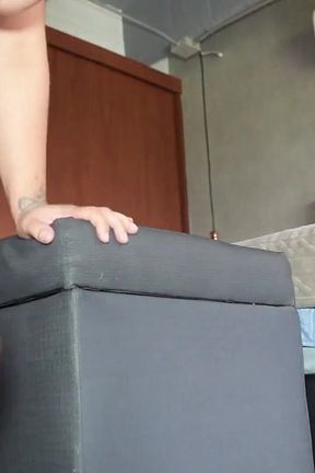 Bts Focus: Curvy Latina in a Stunning Doggyfuck
