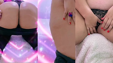 Mi madrastra Culona se desnuda y se toca para provocarme - Soraya Culona