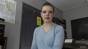 Miss Stevens; Naughty Boy Hand Spanking