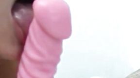 Tattooed dyke eats pussy after dildo play with 3 babes