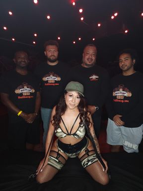 LALA'S SALTUTE TO SERVICE GANG BANG @ HUSH LOUNGE