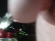 Sean pisses into the sink