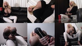 POV: Femdom Giant Black Cock Futa Tease