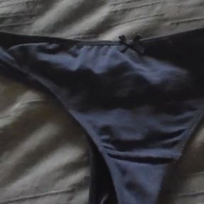 My Step Daughter Left Her Small Panties on Her Bed