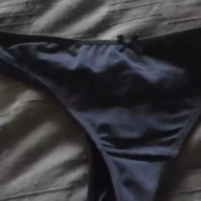 My Step Daughter Left Her Small Panties on Her Bed