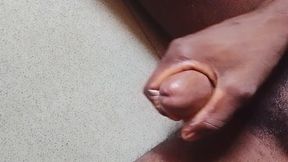 Stroking My Big Cock Till I Cum