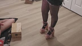 Frote Frote shoejob platform rose