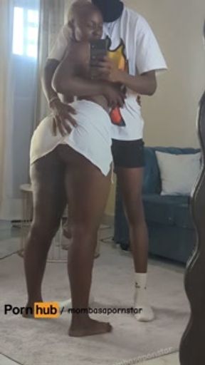 Fuck me right here in The Kitchen (What A quickie on a kitchen Chair)