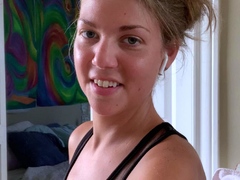 Amateur close up ass toying