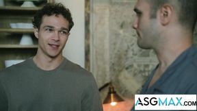 Jayden Marcos Barebacked by Hired Contractor Gets His Ass Destroyed Raw