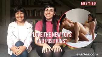 Wara and Maria enjoy German lesbian scissoring and hardcore pussy licking