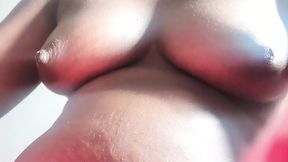 Massaging My Small Tits