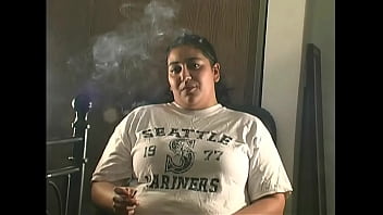 Samantha Chubby Latina Non-Nude SFW Smoking Clips Pt 2