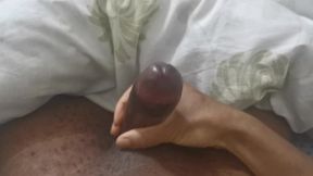 Jerk Off Session Leads to Creamy Cum Load