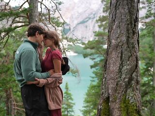 Nature inspired us and we couldn't resist. Kisses. touches, anything felt right in that pont of time.