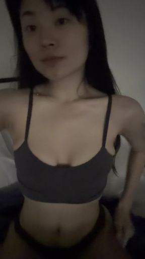 College slut heads to class with a sly grin, showing off her naughty side on Onl