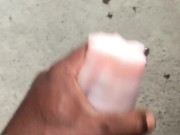 QUARANTINE DAY 102 BIG BLACK COCK CUMMING HARD AND SCREAMING