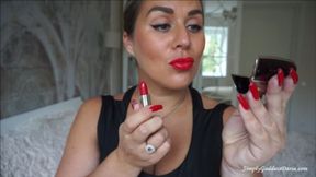 The Luxury Of Being My Devoted Lipstick Slave (1080p HD)