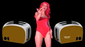 FUCK THE TOASTER - HANDS FREE ORGASM - PART 1