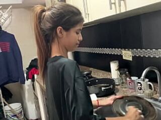 Young stepsister is doing grooming, horny stepsister gives me her rich pussy.