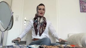 5 Luxurious Satin Headscarves for Seductive Wear
