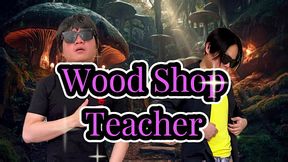 A college boy first time gay experience with a beefy muscular matured woodshop teacher