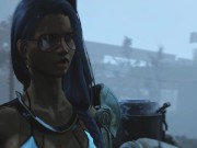 Cuckold Husband Watching His Asian Wife Fucked | Fallout 4