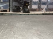 A Massive 7 Plastic Bottle Crush(part 1), flattened beneath my 89kg size 11 boots 👣👣