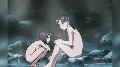 Watch this anime doll get pounded by her boyfriend in public while he watches in awe