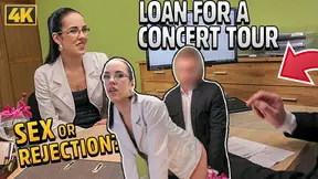 Amateur. Girl needs musical instruments and decides to fuck for loan