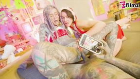 Happy Xmas with Anuskatzz, Miss Flora, and Lily Lu