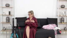 Milf Housewife Made To Strip