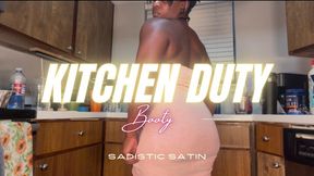Kitchen Duty Booty | Fart Fetish