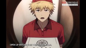 Makima pizza delivery. Chainsaw man