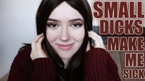 SMALL DICKS MAKE ME SICK