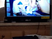 Nasty Legend rips open tomato with delicious dick and huge cumshot