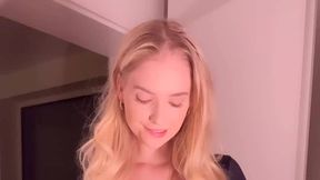 Porn Scenes @Teasing & #Sexy Lingerie #Blonde with @Elina Olsson Like & Share!