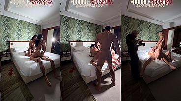 DOUBLE TROUBLE FT. TYRA RIDE X NADINE KERASTAS BODY ON BODY MILFS BTS