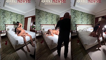 DOUBLE TROUBLE FT. TYRA RIDE X NADINE KERASTAS BODY ON BODY MILFS BTS