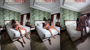 DOUBLE TROUBLE FT. TYRA RIDE X NADINE KERASTAS BODY ON BODY MILFS BTS
