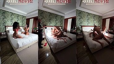 DOUBLE TROUBLE FT. TYRA RIDE X NADINE KERASTAS BODY ON BODY MILFS BTS
