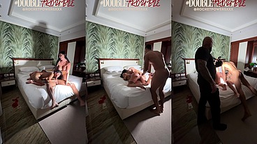 DOUBLE TROUBLE FT. TYRA RIDE X NADINE KERASTAS BODY ON BODY MILFS BTS