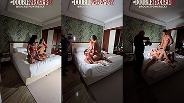 DOUBLE TROUBLE FT. TYRA RIDE X NADINE KERASTAS BODY ON BODY MILFS BTS