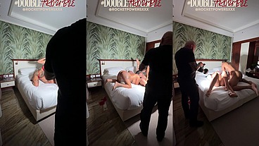 DOUBLE TROUBLE FT. TYRA RIDE X NADINE KERASTAS BODY ON BODY MILFS BTS