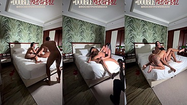 DOUBLE TROUBLE FT. TYRA RIDE X NADINE KERASTAS BODY ON BODY MILFS BTS