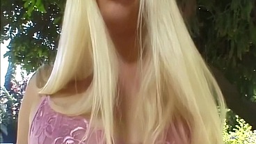 Charlotte Stokely Deepthroats BBC Outdoors in POV