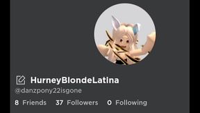 Blonde latina enjoying sex with vampire(requested)