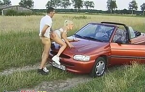 german teen picked up for car sex