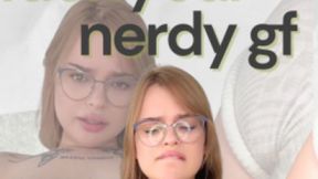 SENSUAL SEX WITH YOUR NEW NERDY GF