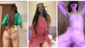No Bra, Short Dress, Stockings, Thong, Dance